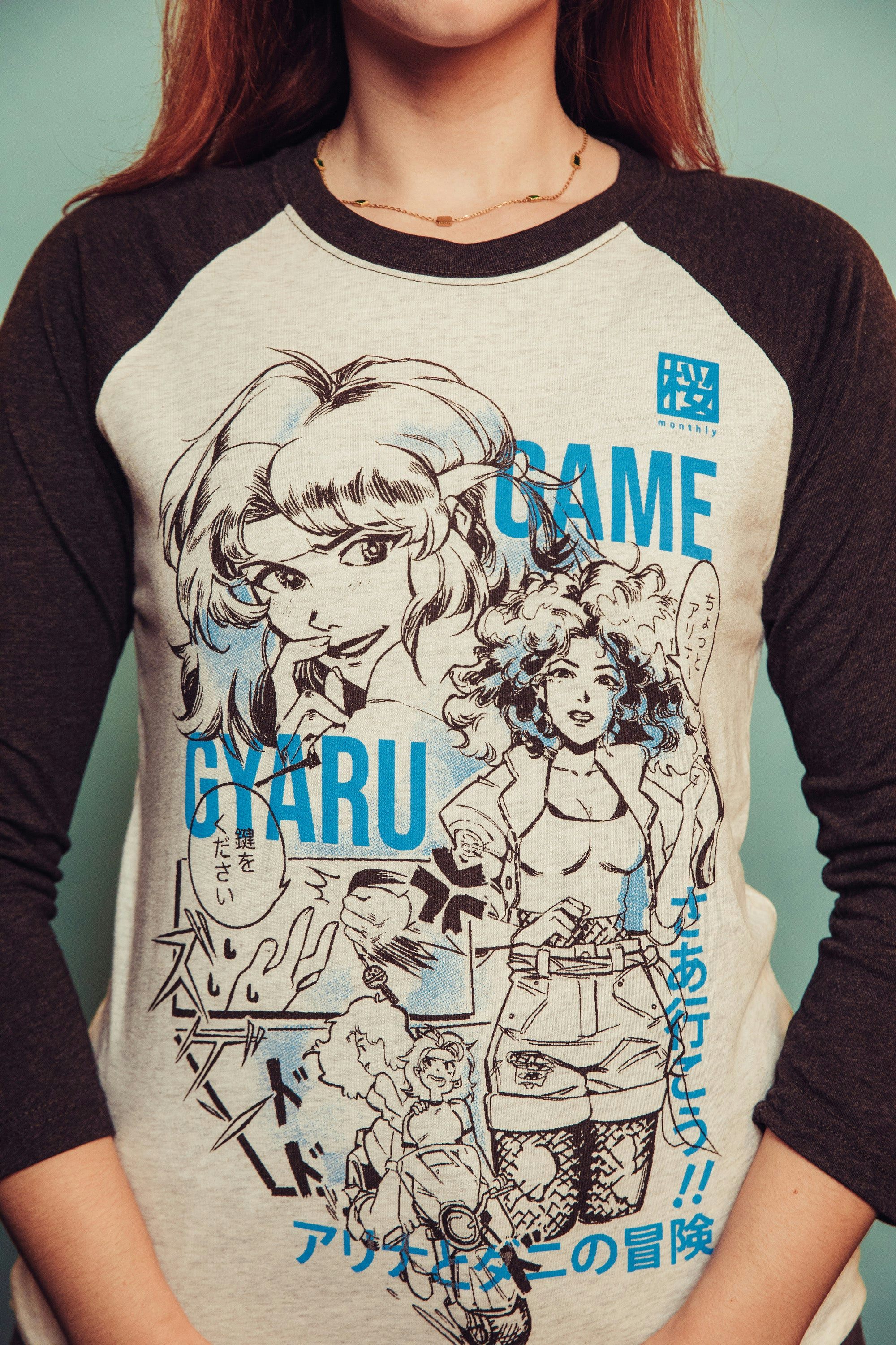 Game Gyaru - Manga Ch. 2 - Unisex Raglan Shirt