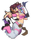 Game Gyaru - Galactica Crepe Arina Sticker