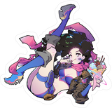 Game Gyaru - Galactica Crepe Daniella Sticker