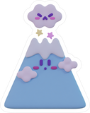 Game Grumps - Grumpland Mt Fuji Sticker