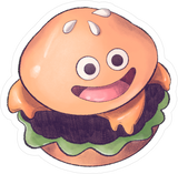 Furry Grumps - Slimeburgie Sticker