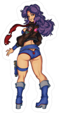 Game Gyaru - Daniella Look Back Sticker