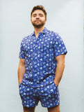 The Ten Minute Power Hour - Dinos and Cups Pajama Shorts