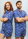 The Ten Minute Power Hour - Dinos and Cups Pajama Shorts