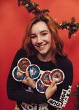 Game Grumps - Winter Ceramic Coaster Set