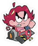 Game Grumps - Arin Robo-ride Sticker