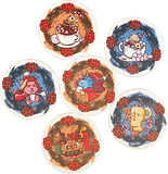 Game Grumps - Winter Ceramic Coaster Set