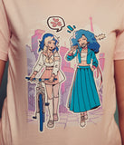 Game Gyaru - After School Unisex T Shirt (in Pink!)