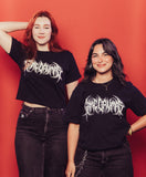 Game Grumps - Black Metal Crop Top