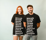 Zelda Names IV Unisex T-Shirt