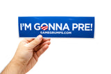Game Grumps - I'm Gonna Pre Campaign Bumper Sticker