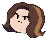 Game Grumps - Arin Grumphead Sticker