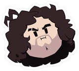 Game Grumps - Dan Grumphead Sticker