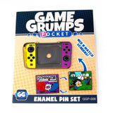 Game Grumps Pocket Enamel Pin Sets - Wave 2