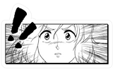 Game Gyaru - Arina Manga Sticker