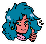 Game Gyaru - Daniella Thumbs Up Sticker