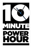The Ten Minute Power Hour - TMPH Vertical Logo Sticker