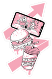 Game Grumps - Burgie's Burgers Sticker