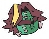 Ghoul Grumps - Arinstein Sticker