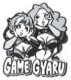 Game Gyaru - Kentoo B/W Sparkles Sticker