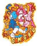 Game Gyaru - Kentoo Falling Sticker