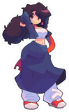 Game Gyaru - Bacun Daniella Sticker