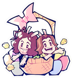 Game Grumps - JUMBO Bunny Grumps Easter Basket Sticker
