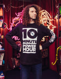 The Ten Minute Power Hour Long Sleeve Tee - Black Variant
