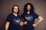 The Grumps Navy Unisex V-Neck Shirt