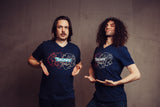 The Grumps Navy Unisex V-Neck Shirt