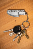 The Ten Minute Power Hour - "Are We Insured?" Metal Keychain